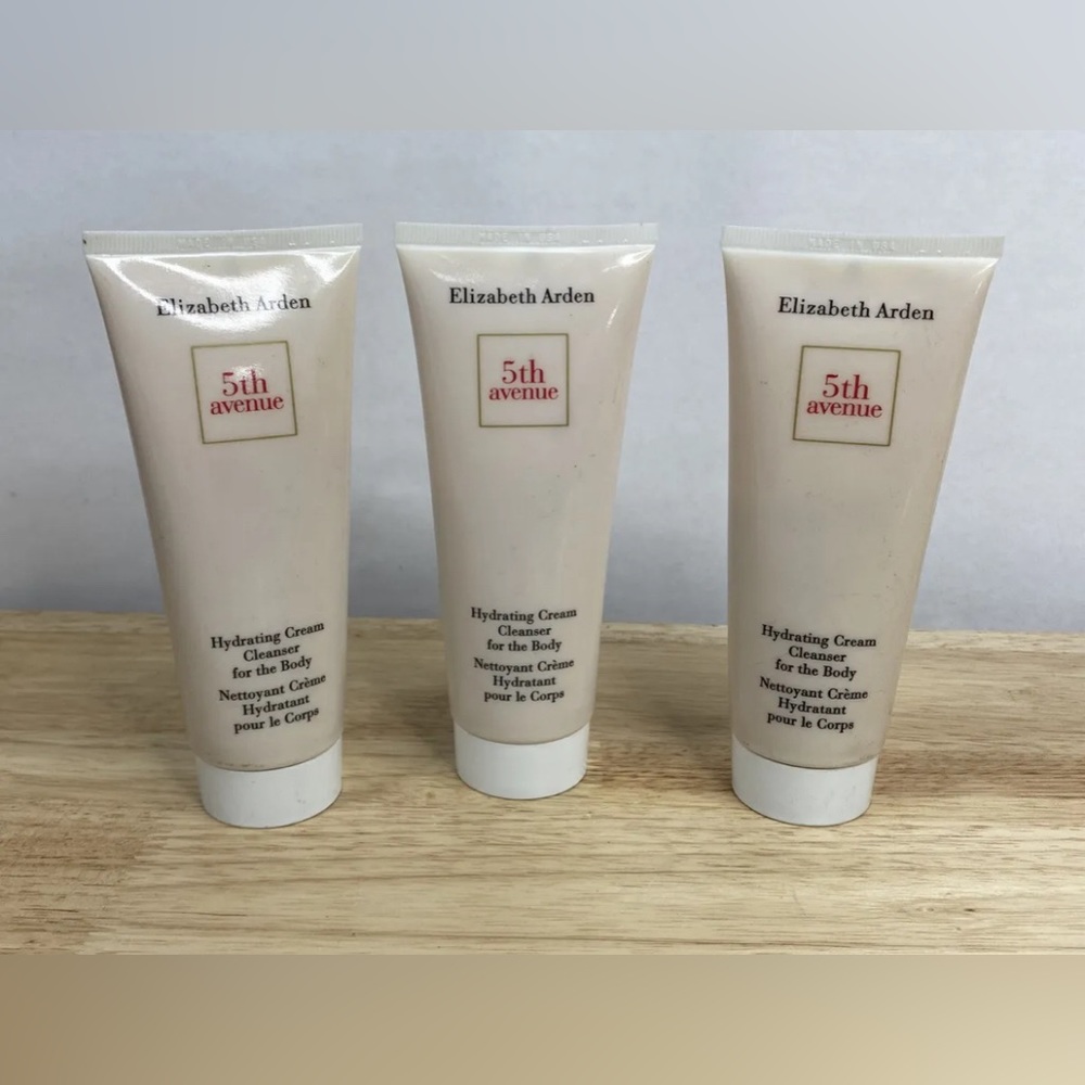 ELIZABETH ARDEN 5TH AVENUE HYDRATING CREAM  FOR THE BODY 3.3 FL OZ Lot Of 3